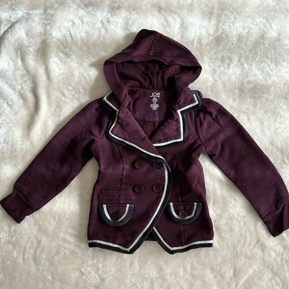 Joe Fresh Uniform Style Hoodie Jacket Size XS 4
